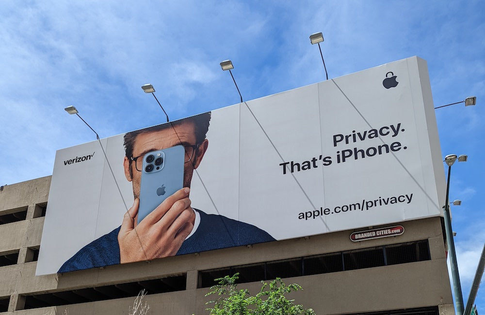 Apple privacy billboard