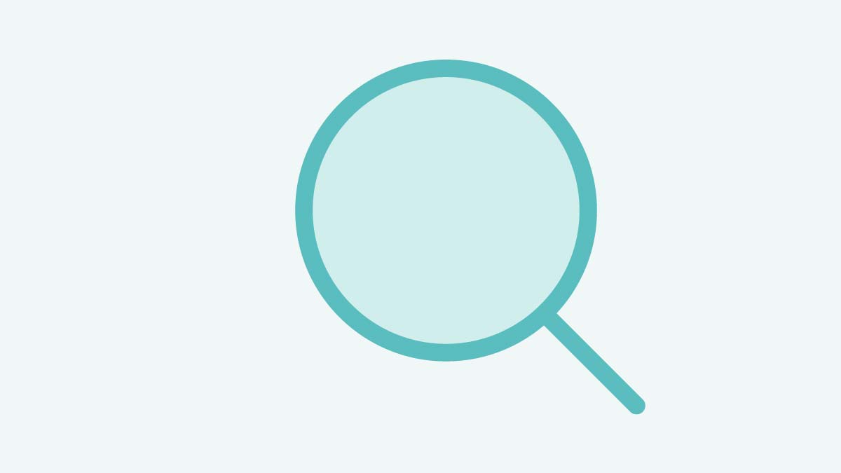 Icon of search magnifying glass