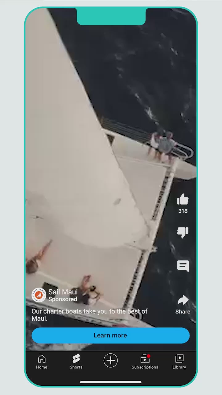 Load video: Ad for sailing trips