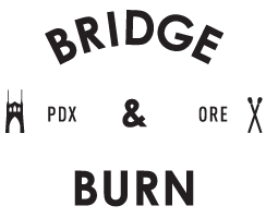 bridge and burn logo foghorn labs client